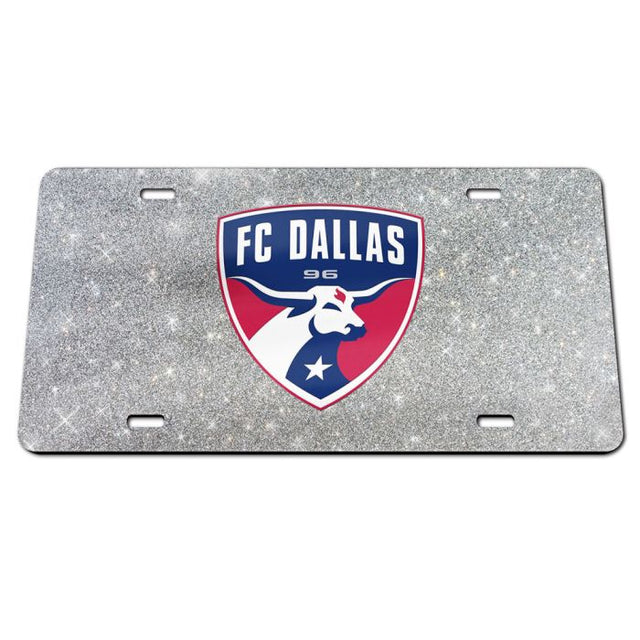 Placas de matrícula clásicas de acrílico del FC Dallas