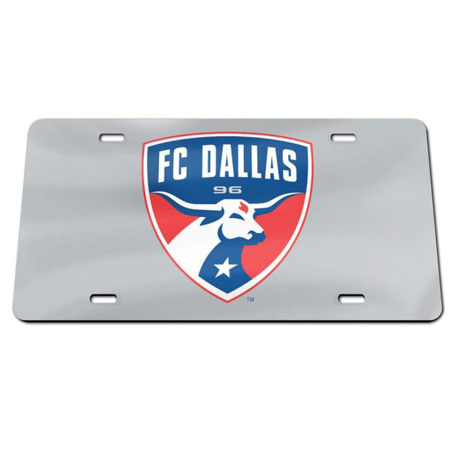 Placas de matrícula clásicas de acrílico del FC Dallas