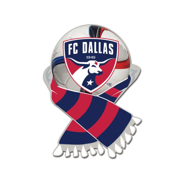 Tarjeta de joyería con pin de colección del FC Dallas