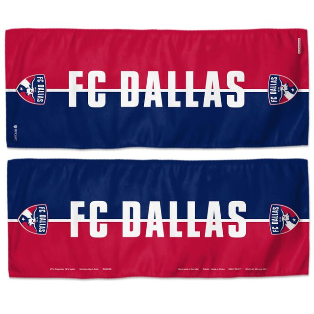 Toalla refrescante del FC Dallas de 30 x 76 cm