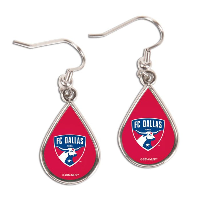 Pendientes FC Dallas Joyería Cardada Lágrima