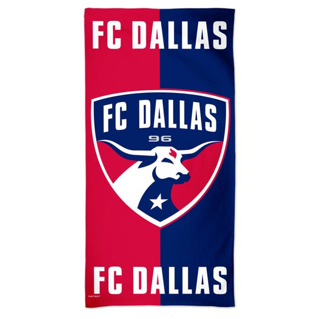 Toalla de playa Spectra con el logotipo del FC Dallas de 30" x 60"