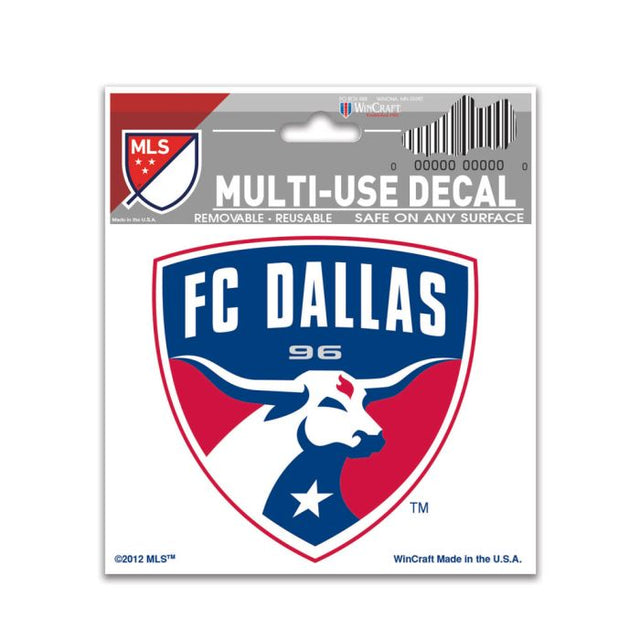 Calcomanía multiusos del FC Dallas de 3" x 4"