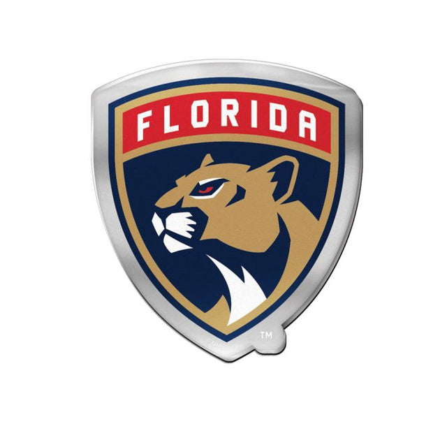 Emblema acrílico para automóvil de los Florida Panthers