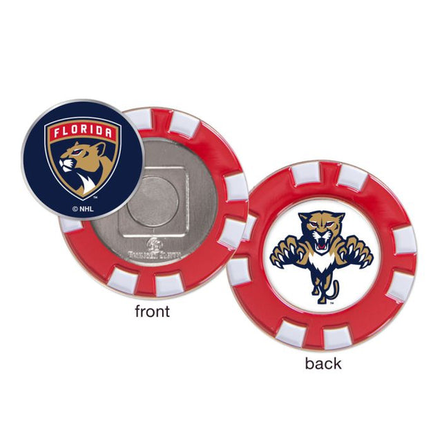 Marcador de fichas de póquer de golf de Florida Panthers