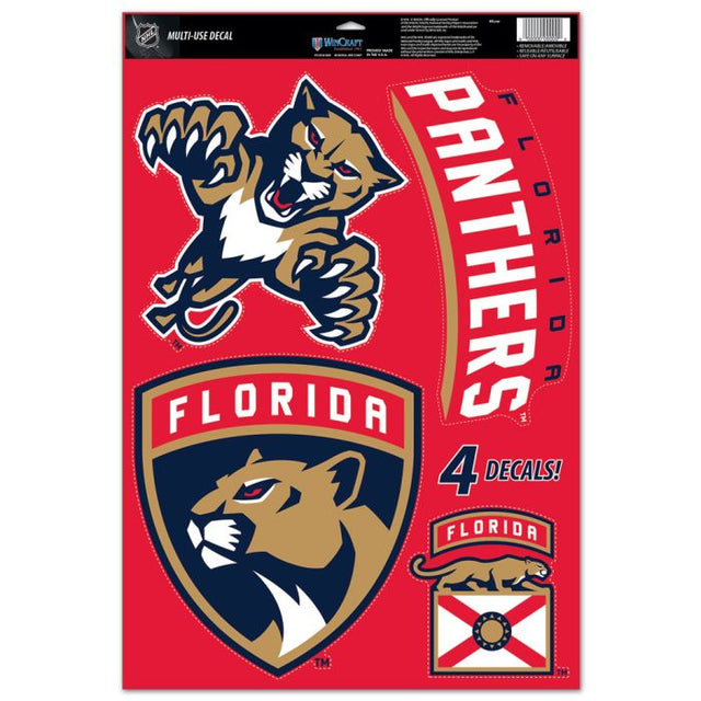 Calcomanía multiusos de Florida Panthers, 11" x 17"