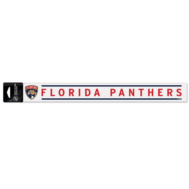 Florida Panthers Perfect Cut Decals 2" x 17"