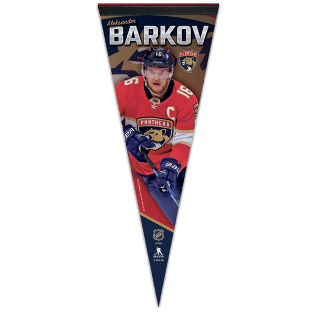 Florida Panthers Premium Pennant 12" x 30" Aleksander Barkov