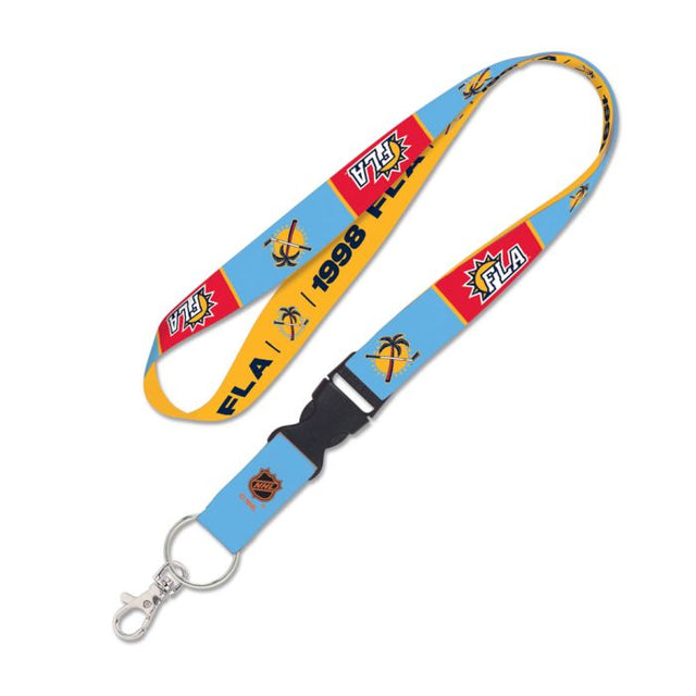 Florida Panthers Special Edition Lanyard w/detachable buckle 1"