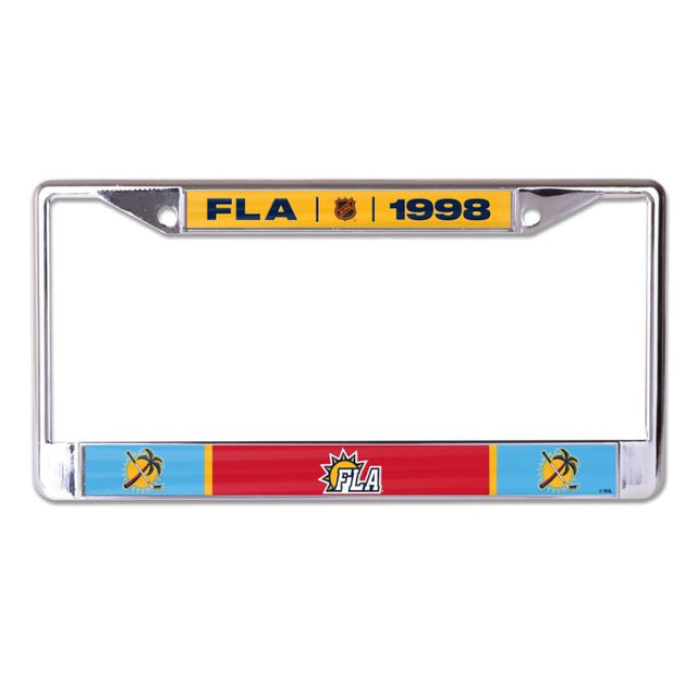 Florida Panthers Special Edition Lic Plt Frame S/L Printed