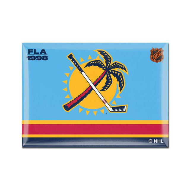 Imán de metal de edición especial de los Florida Panthers, 2,5" x 3,5"