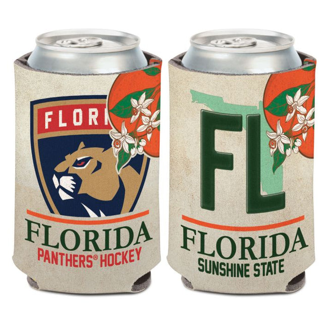 Florida Panthers State Plate Can Cooler 12 oz.