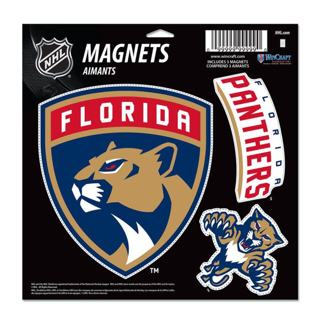 Imán de vinilo de los Florida Panthers, 11" x 11"