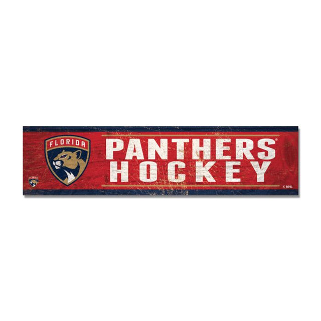 Florida Panthers Wooden Magnet 1.5" X 6"