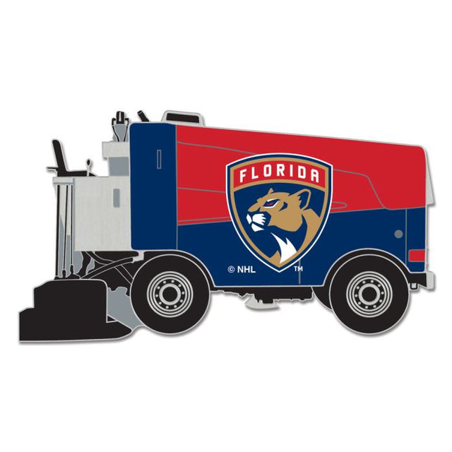 Tarjeta de joyería con pin de colección Zamboni de los Florida Panthers