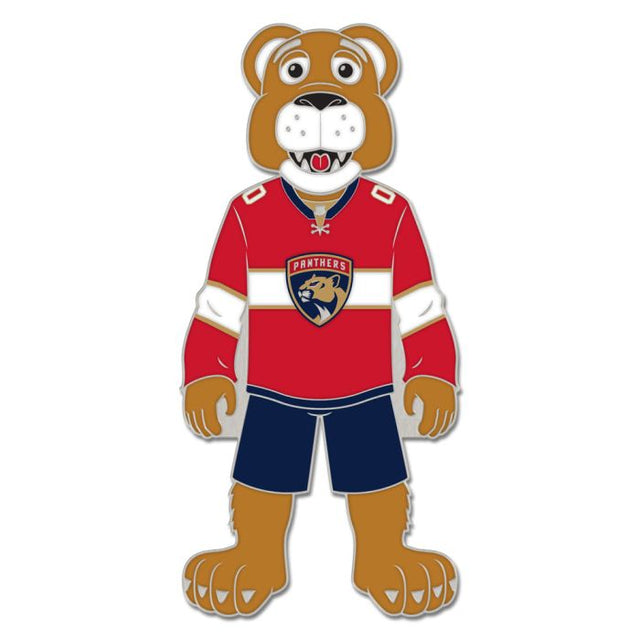 Tarjeta de joyería con pin esmaltado de colección de la mascota de los Florida Panthers