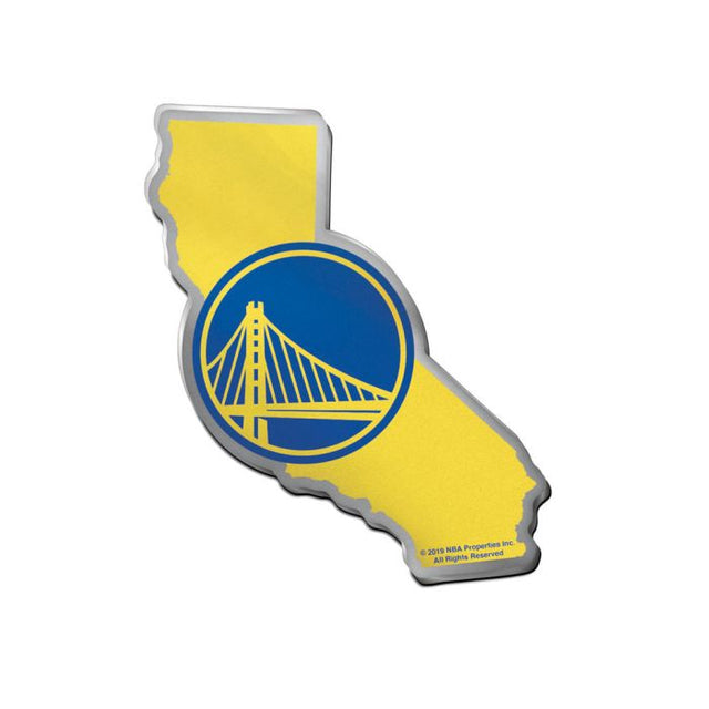 Emblema acrílico para automóvil de los Golden State Warriors