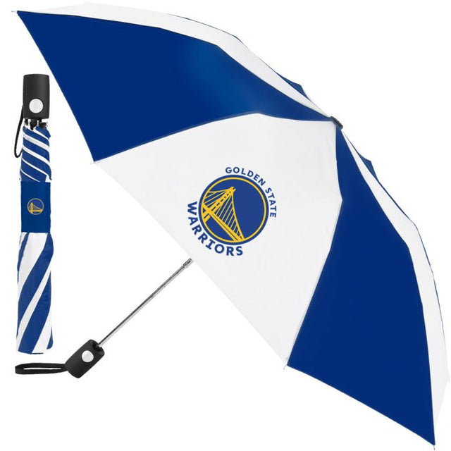 Golden State Warriors Auto Folding Umbrella