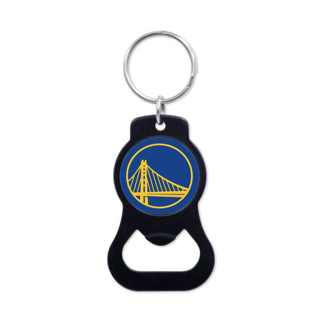 Llavero con abrebotellas de los Golden State Warriors, color negro