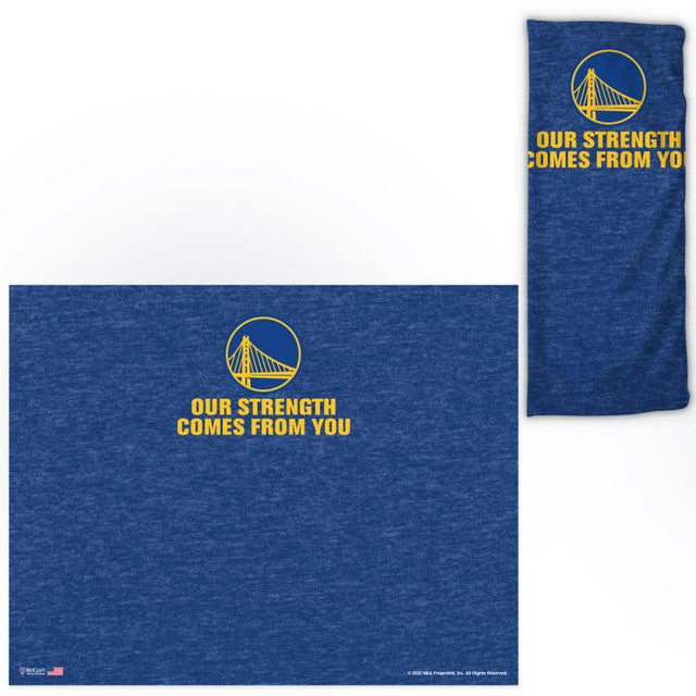 Golden State Warriors HEATHERED Fan Wraps