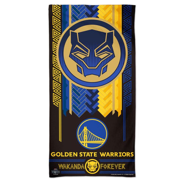 Golden State Warriors / Marvel (C) 2022 Marvel Spectra Beach Towel 30" x 60"