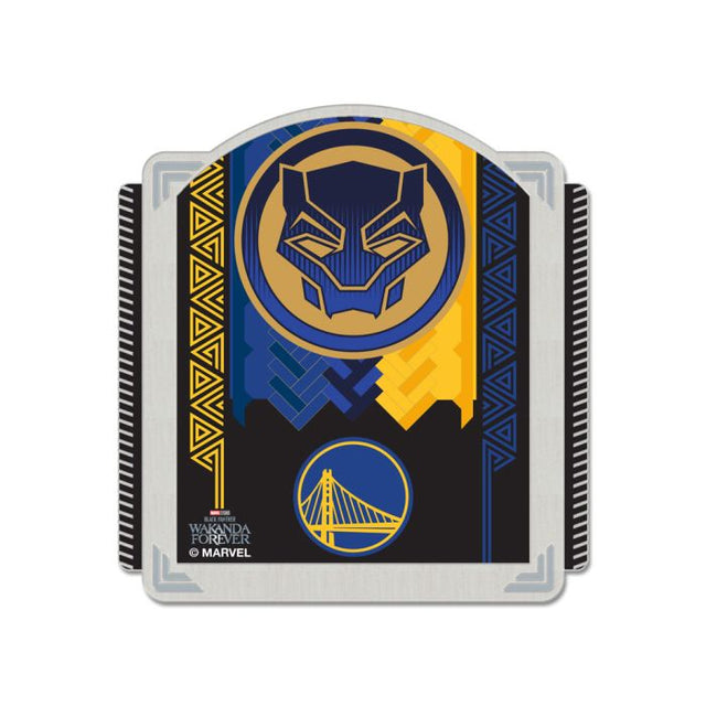 Tarjeta de joyería con pin de colección de MARVEL de Golden State Warriors/Marvel (c) 2022