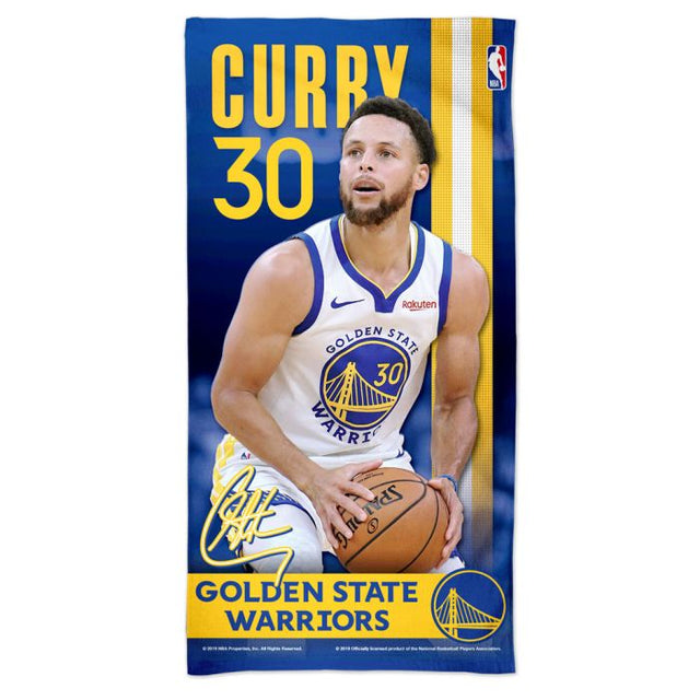 Golden State Warriors Spectra Beach Towel 30" x 60" Stephen Curry