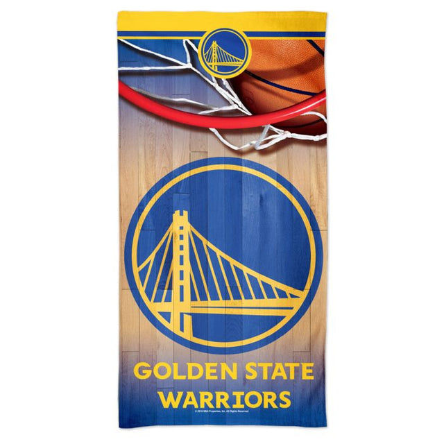 Golden State Warriors Spectra Beach Towel 30" x 60"