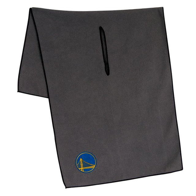 Golden State Warriors Towel - Grey Microfiber 19" x 41"