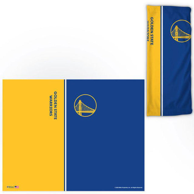 Golden State Warriors Vertical Split Fan Wraps