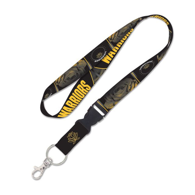 Golden State Warriors city Lanyard w/detachable buckle 1"