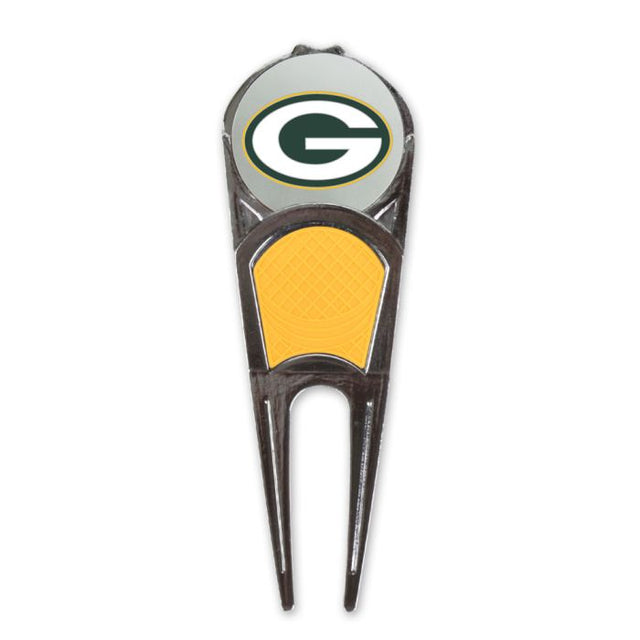 Herramienta para reparar marcas de pelotas de golf de los Green Bay Packers*