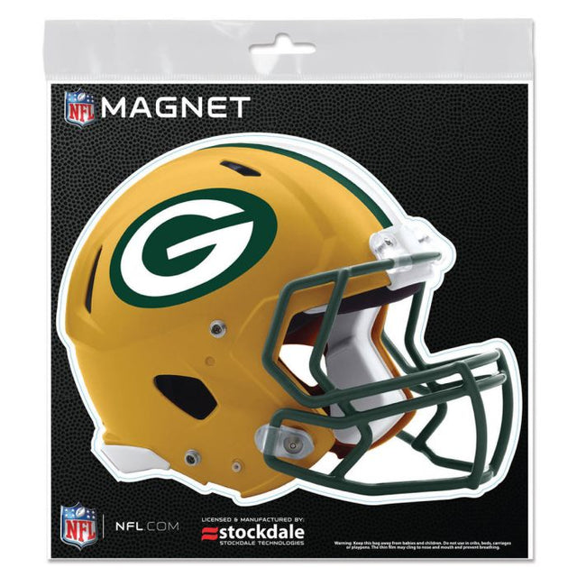 Imanes para exteriores con el logo del equipo Green Bay Packers, 6" x 6"