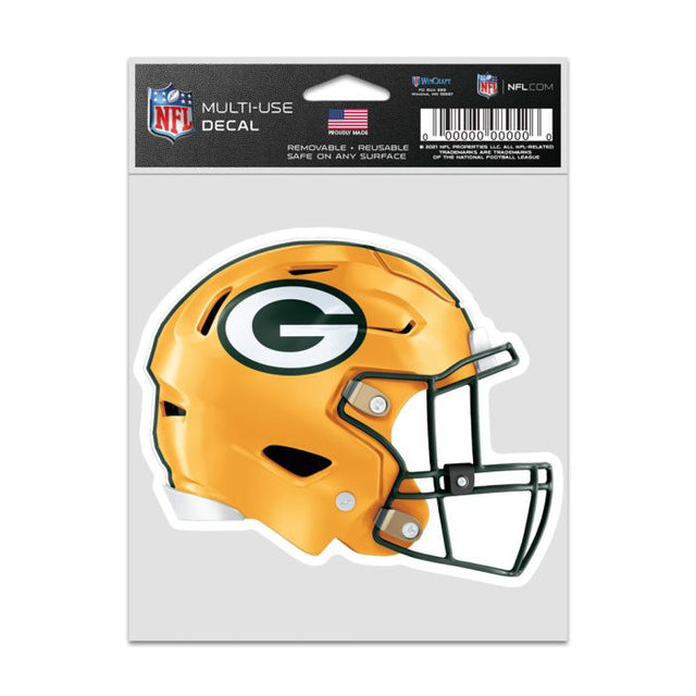 Calcomanías para fanáticos de los Green Bay Packers de 3,75" x 5"