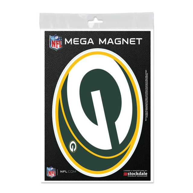 Imanes para exteriores Mega de Green Bay Packers de 5" x 7"