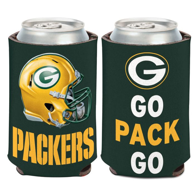 Enfriador de lata con eslogan de los Green Bay Packers, 12 oz.