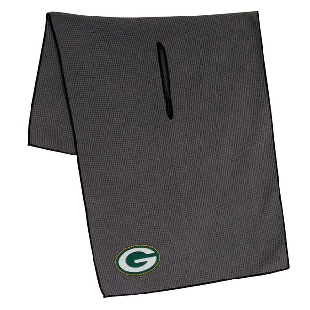 Toalla de microfibra gris de los Green Bay Packers, 48 x 104 cm