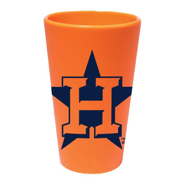 Houston Astros 16 oz Silicone Pint Glass