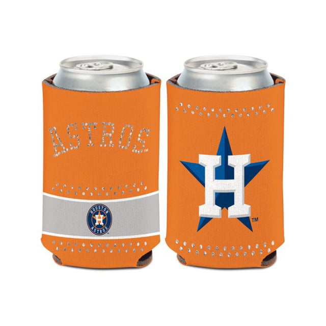 Enfriador de lata Bling de los Houston Astros de 12 oz.