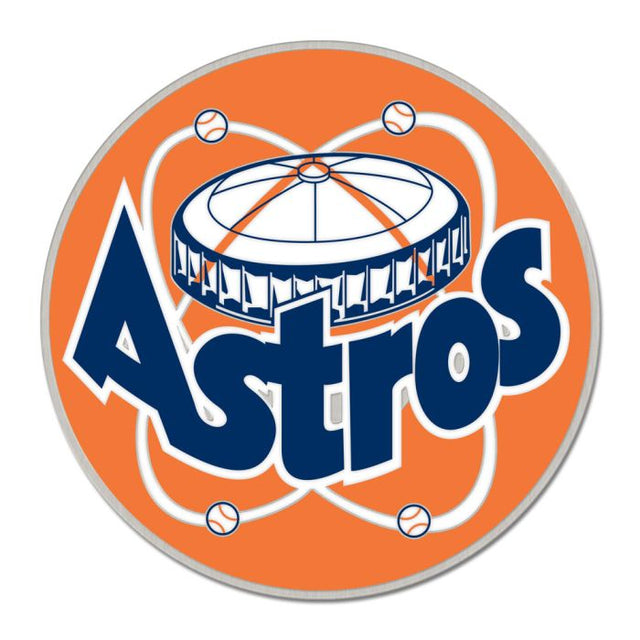 Tarjeta de joyería con pin esmaltado de colección de los Houston Astros COOPERSTOWN