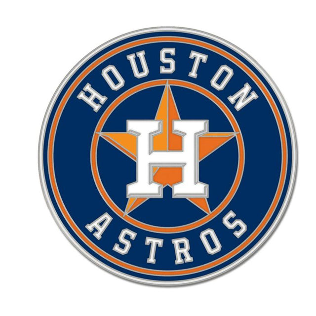 Houston Astros Collector Enamel Pin Jewelry Card