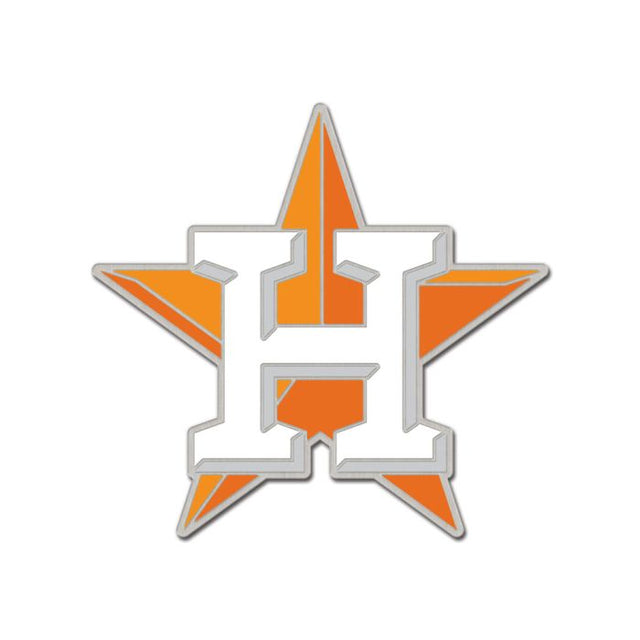 Houston Astros Collector Enamel Pin Jewelry Card