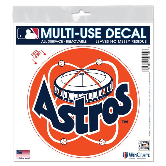 Houston Astros / Cooperstown All Surface Decal 6" x 6"