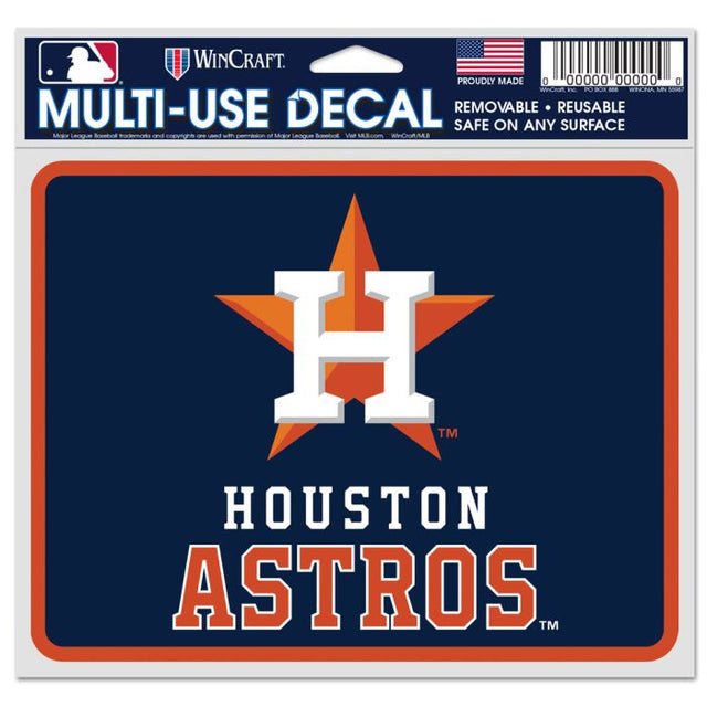 Calcomanías para fanáticos de los Houston Astros de 5" x 6"