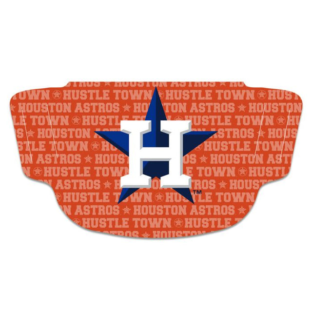 Cubrebocas con mascarilla para fanáticos de los Houston Astros