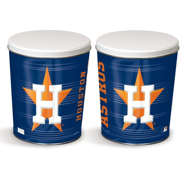 Houston Astros Gift Tin tapered 3 gallon