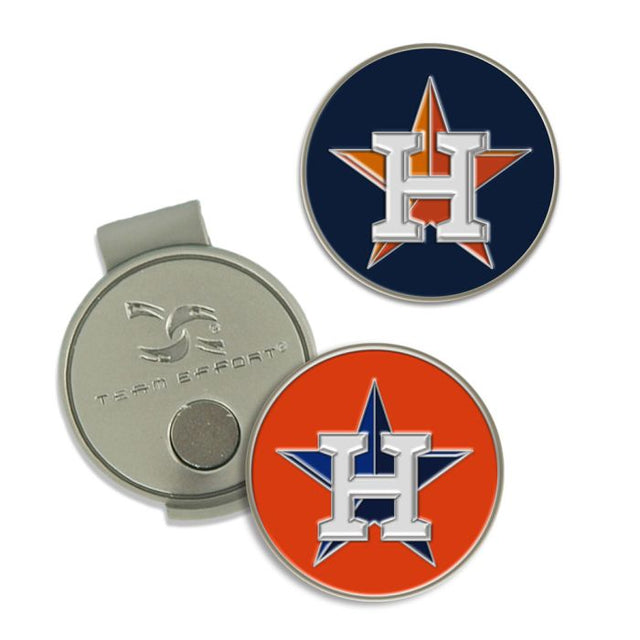 Clip para gorra y marcadores de los Houston Astros