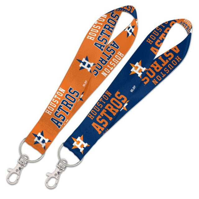 Houston Astros Lanyard Key Strap 1"