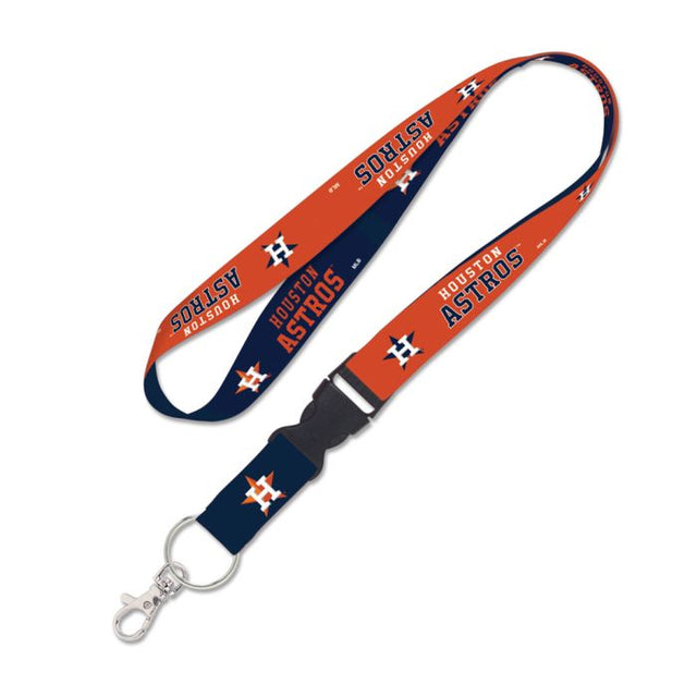 Cordón de los Houston Astros con hebilla desmontable de 1"