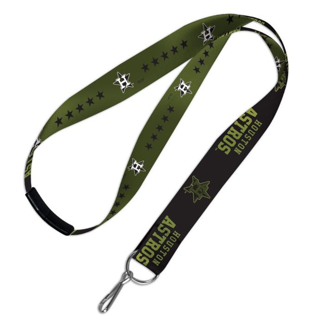 Houston Astros Lanyards w/Breakaway 1"